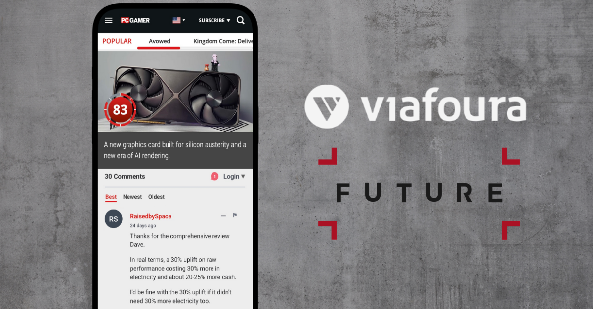 Future Partners with Viafoura to Supercharge Community Engagement and Audience Connection