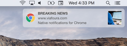 Viafoura Desktop Notifications