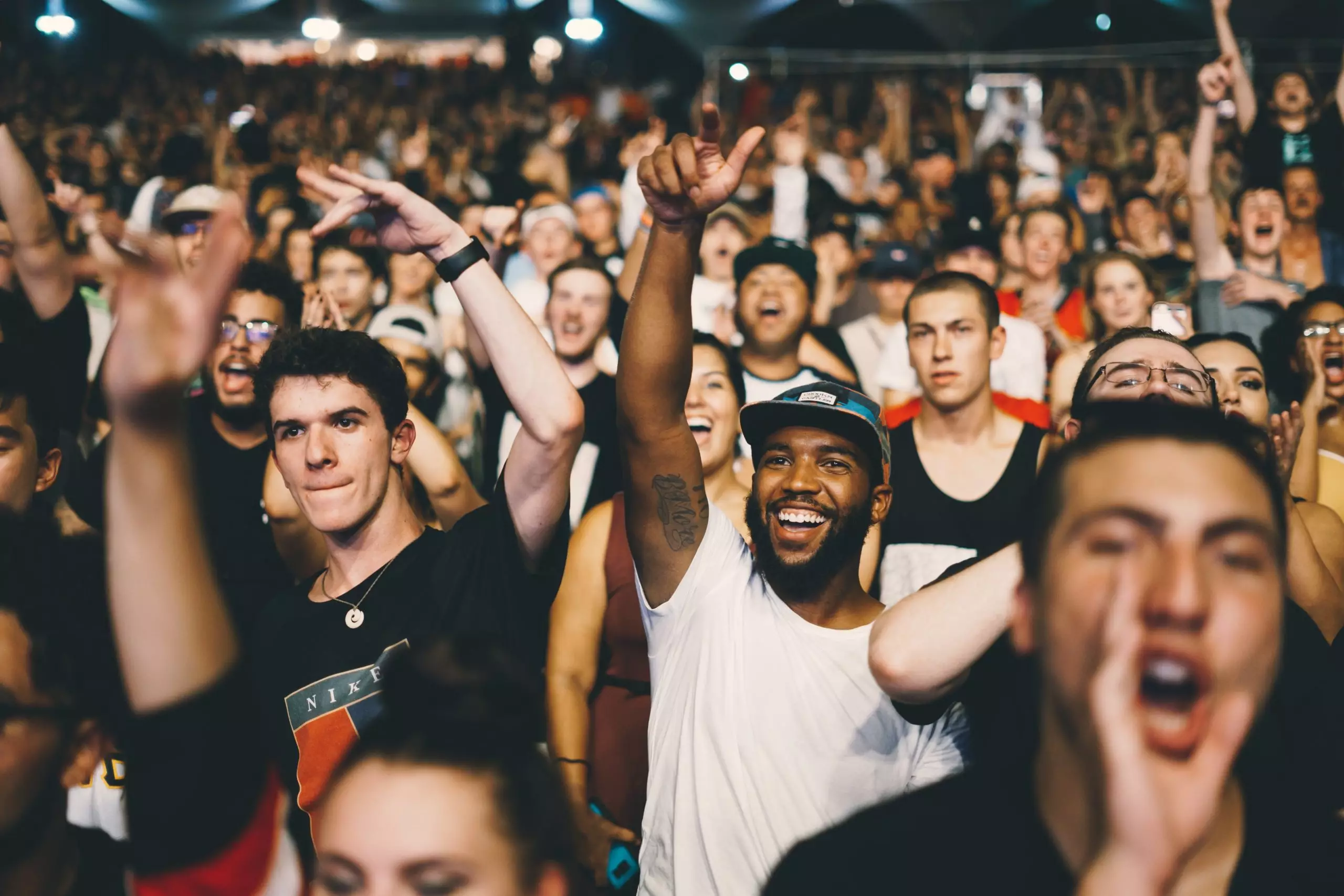 Live event crowd