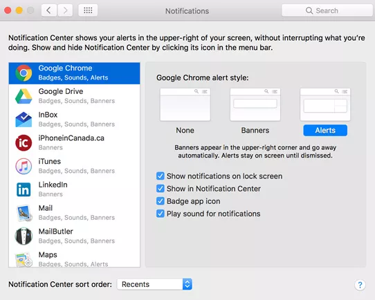 Viafoura Notifications settings