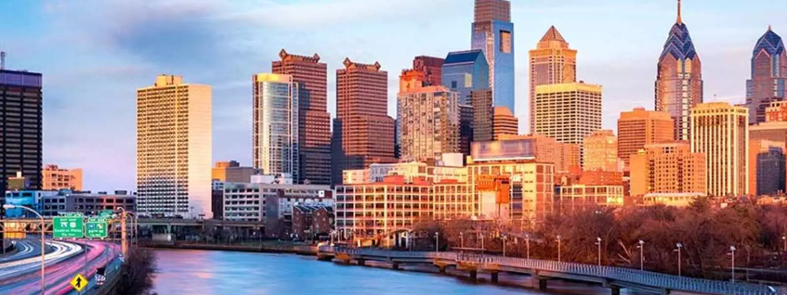 Philadelphia city landscape